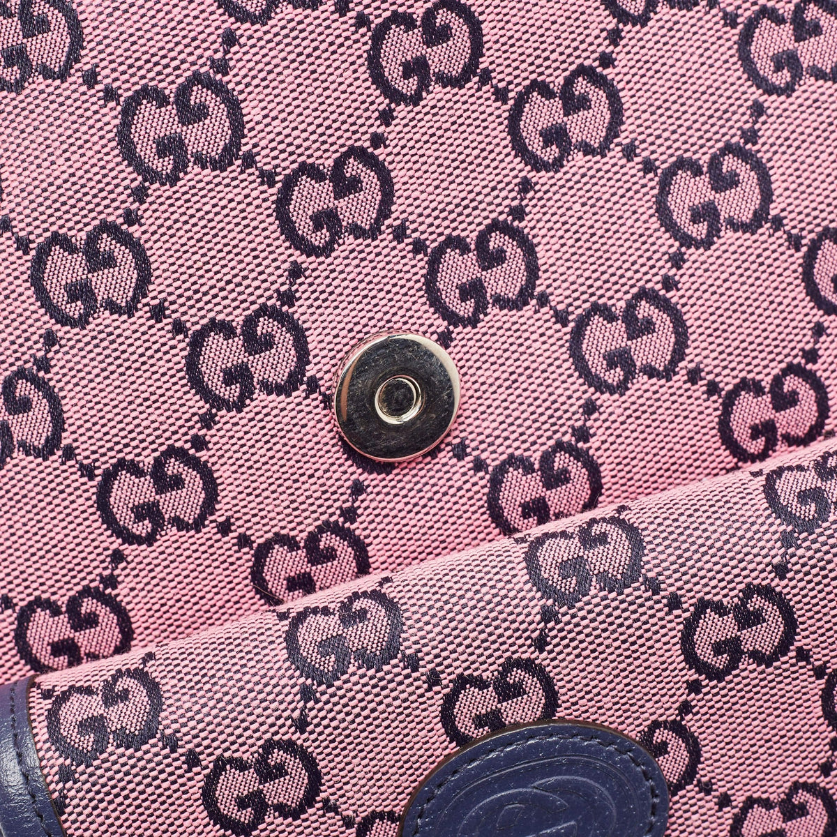 Gucci GG Canvas Backpack – Soft Pink