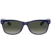 Ray Ban Women Square Frame Matte Blue Sunglasses