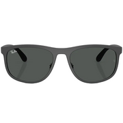 Ray Ban Women Square Frame Matte Sand Grey Sunglasses
