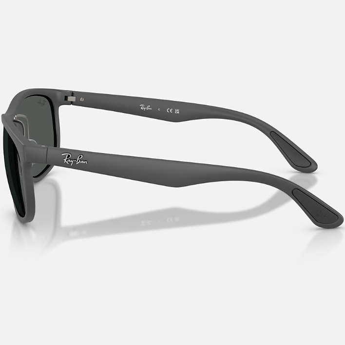 Ray Ban Women Square Frame Matte Sand Grey Sunglasses