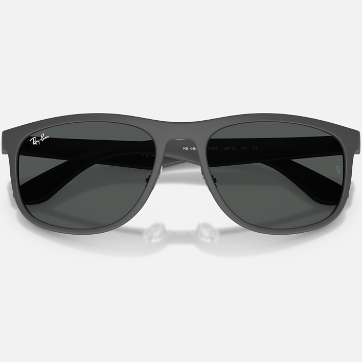 Ray Ban Women Square Frame Matte Sand Grey Sunglasses