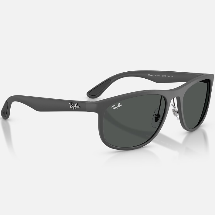 Ray Ban Women Square Frame Matte Sand Grey Sunglasses