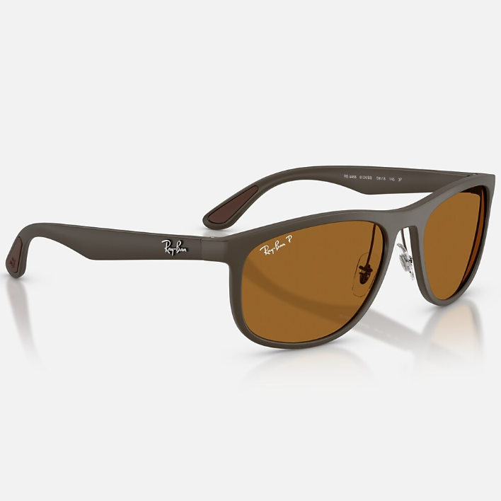 Ray Ban Women Square Frame Sand Brown Sunglasses