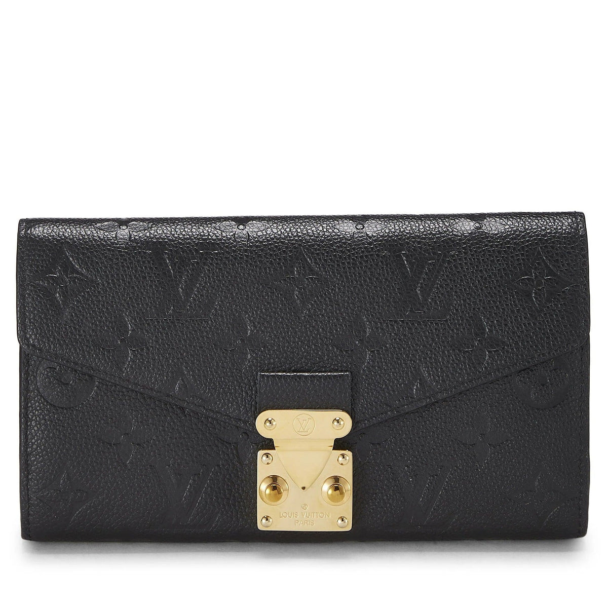 Louis Vuitton Monogram Empreinte Metis Wallet - Black