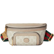 Gucci Interlocking G Canvas Belt Bag – Beige