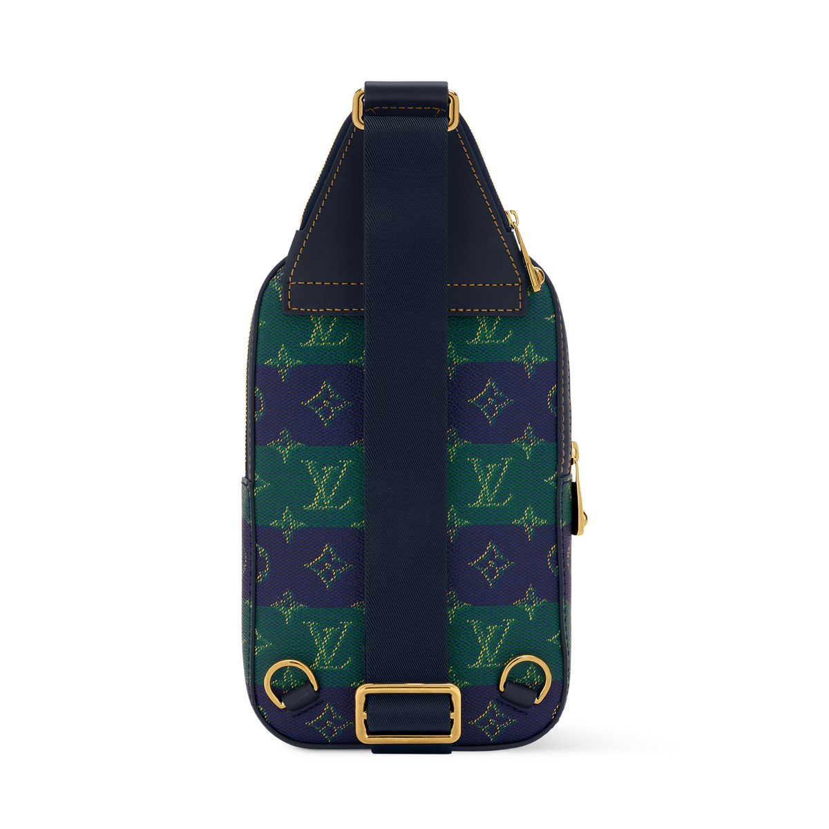 Louis Vuitton Monogram Heritage Avenue Slingbag PM – Blue Striped