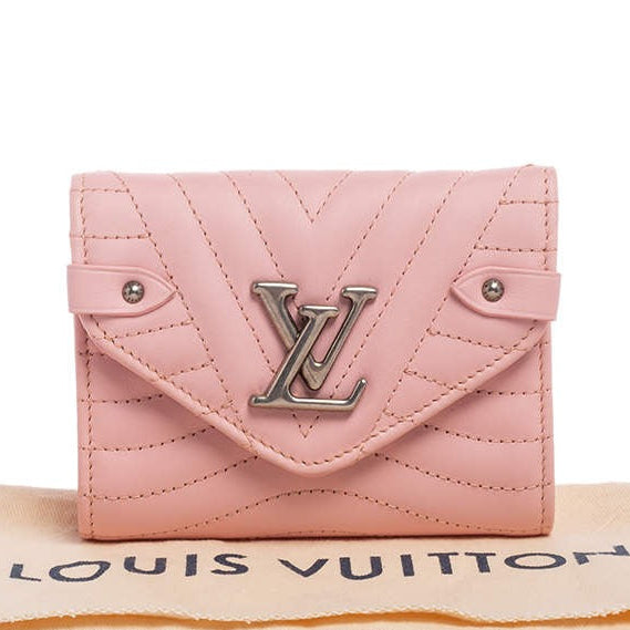 Louis Vuitton Smoothie Wave Tri Fold Wallet - Pink