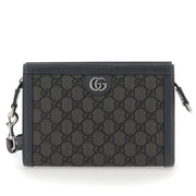 Gucci GG Supreme Ophidia Mini Clutch Crossbody Bag – Grey
