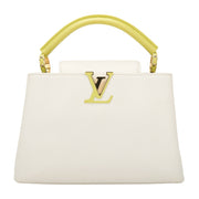 Louis Vuitton Capucines BB Handbag – White