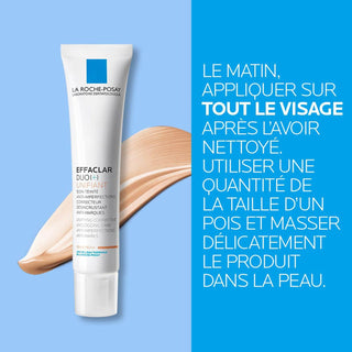La Roche Posay Effacler Duo + Unifiant Global Action Corrective Care Imperfections Moisturizer - 40ml