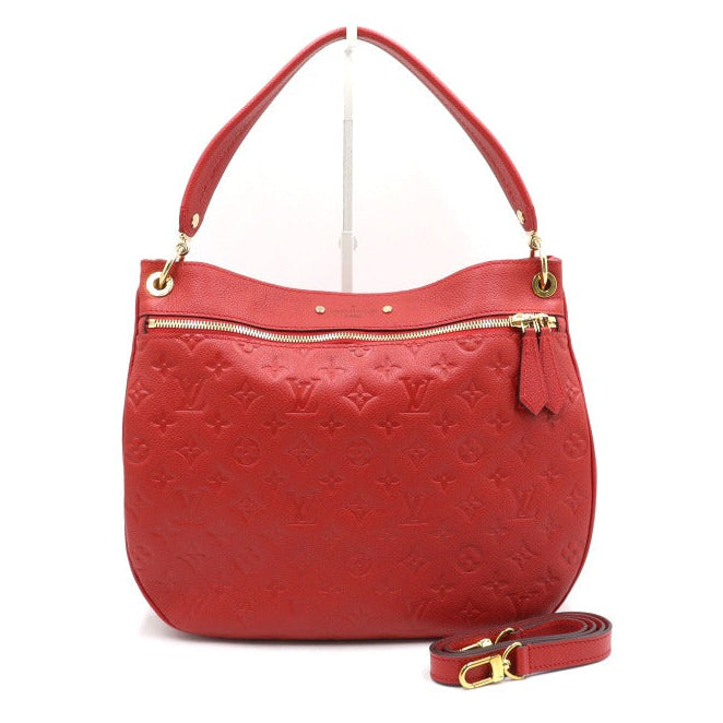 Louis Vuitton Empreinte Ponthieu PM Shoulder Bag - Red/Cherry