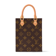 Louis Vuitton Monogram Canvas Petit Sac Plat Shoulder Bag – Brown