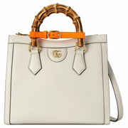Gucci Diana Medium Tote Bag – White