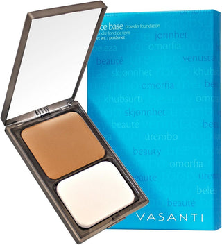 Vasanti Face Base Oil-Free Powder Foundation - V12 Deep Golden