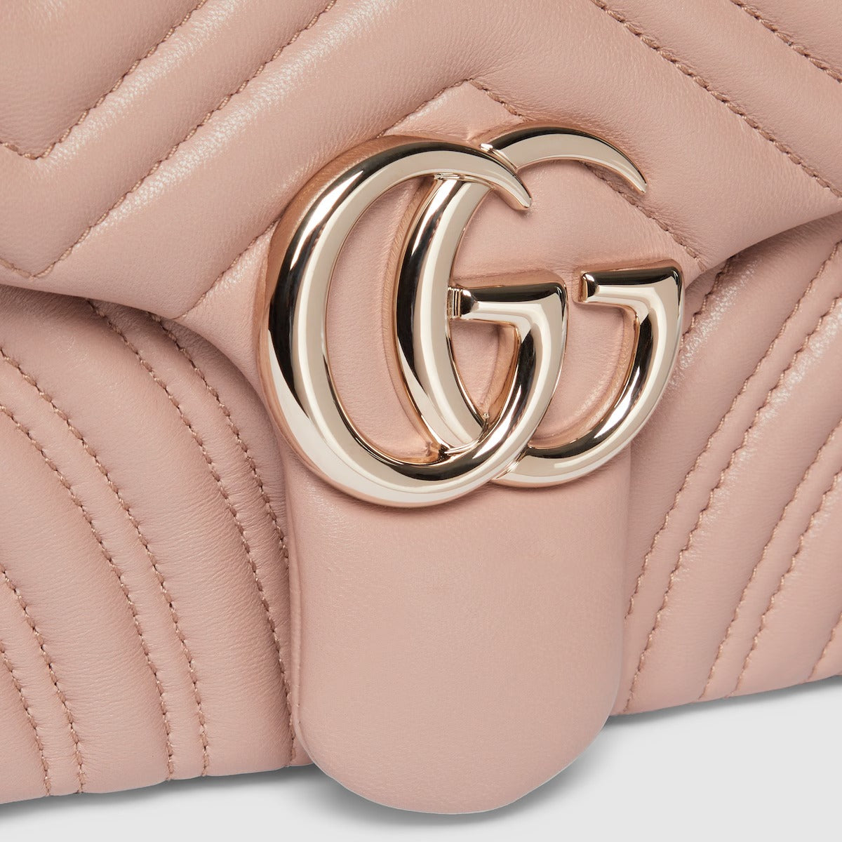 Gucci GG Marmont Chain Bag - Pink
