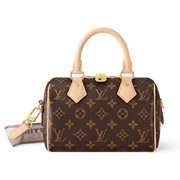 Louis Vuitton Monogram Canvas Speedy Bandoulière 20 Bag – Black