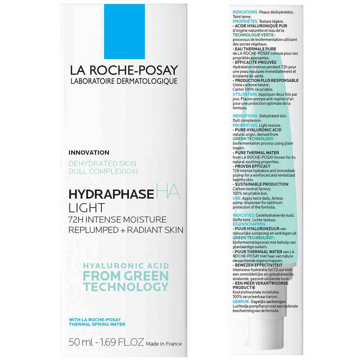 La Roche Posay Hydraphase Hyaluronic Acid Light Intense Face Moisturizer - 40ml
