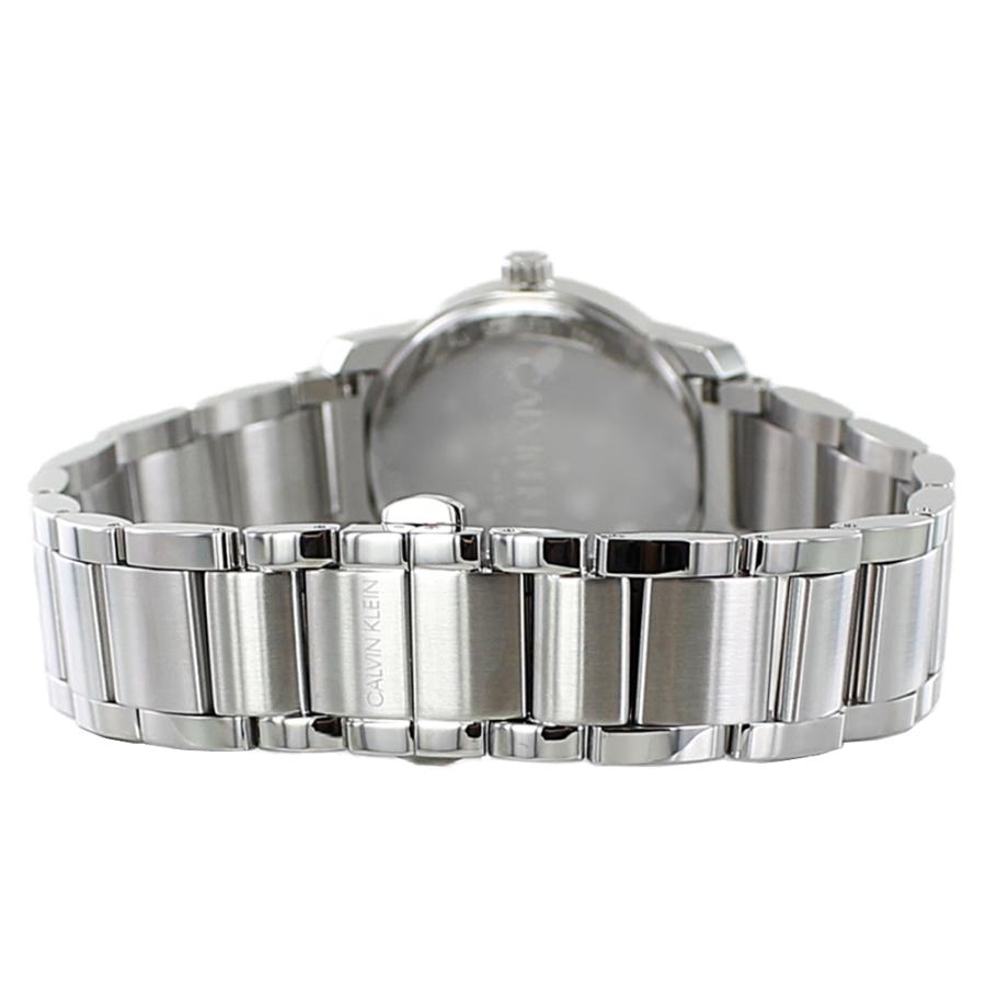 Calvin Klein City Silver Dial Silver Steel Strap Watch for Women - K2G23142