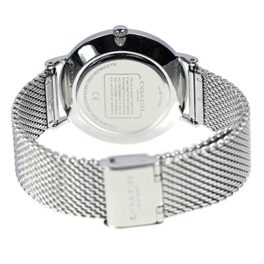 Coach Perry Quartz Silver Dial Silver Mesh Bracelet Watch for Women - 14503384