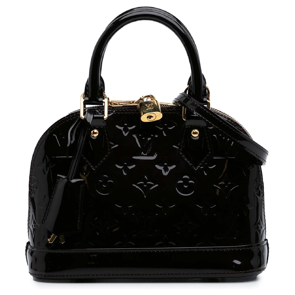 Louis Vuitton Alma BB Magnetique Handbag - Black