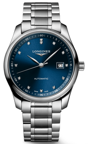 Longines Master Collection Automatic 40mm Blue Dial Silver Steel Strap Watch for Men - L2.793.4.97.6