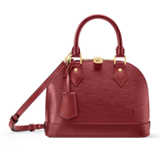 Louis Vuitton Alma BB Handbag - Monogram Rouge