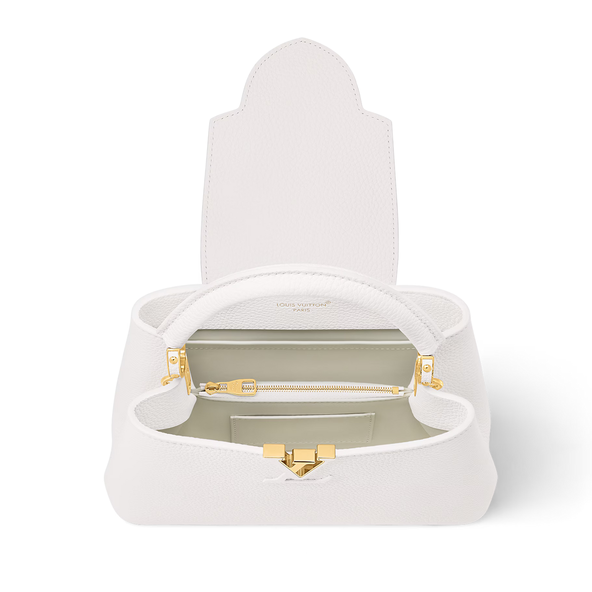 Louis Vuitton Capucines BB Handbag – Snow White
