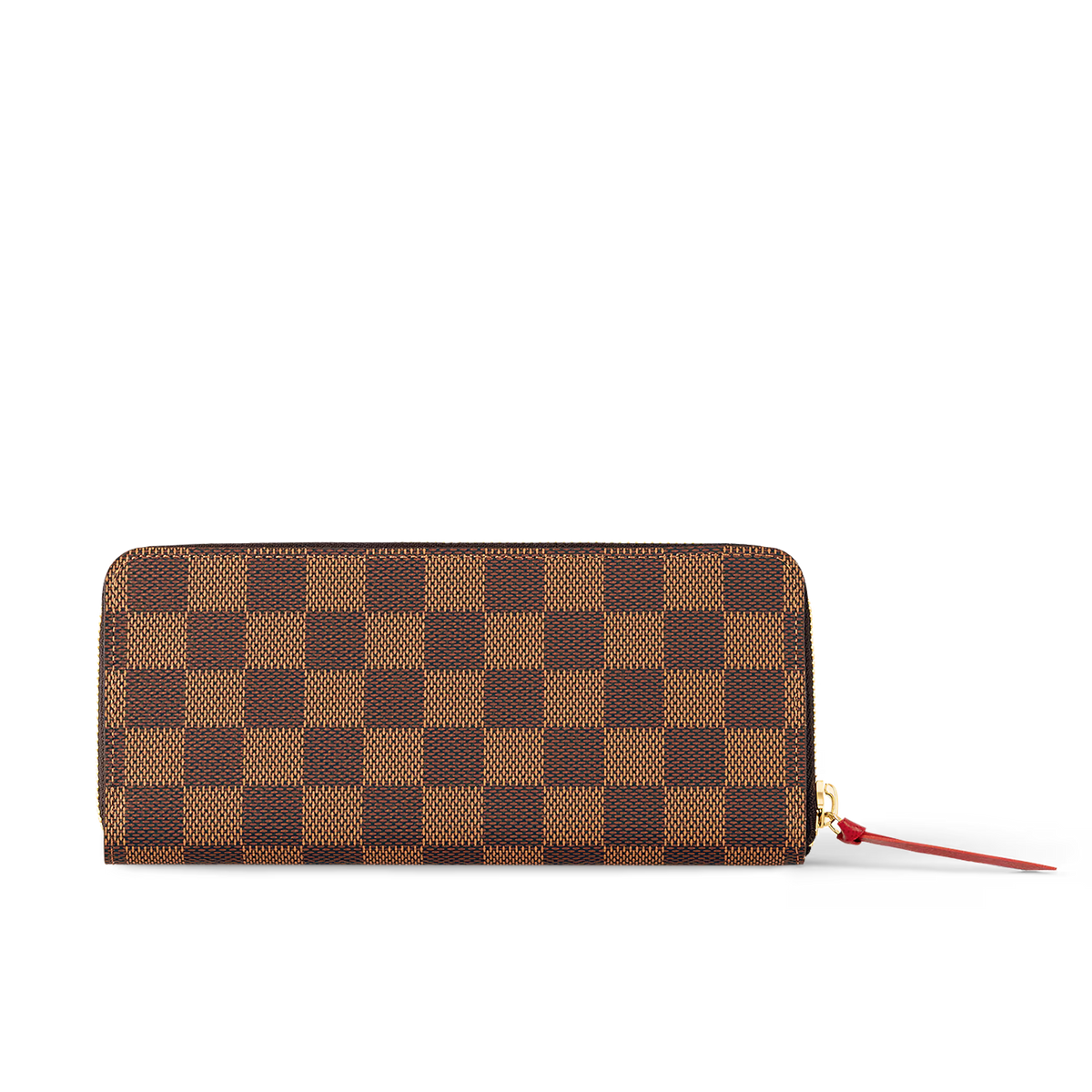 Louis Vuitton Damier Ebene Canvas Clémence Wallet - Brown