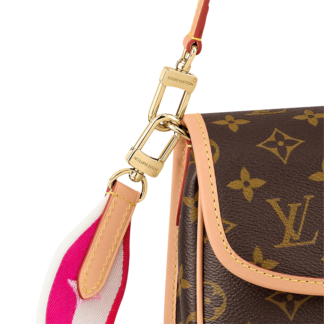 Louis Vuitton Diane Satchel Crossbody Bag - Fuchsia