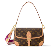 Louis Vuitton Diane Satchel Crossbody Bag - Fuchsia
