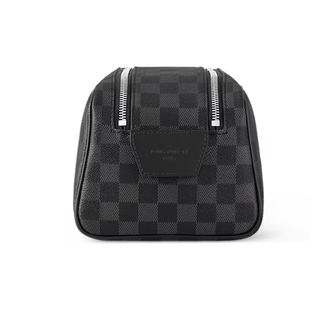 Louis Vuitton Dopp Kit Toilet Pouch - Damier Graphite