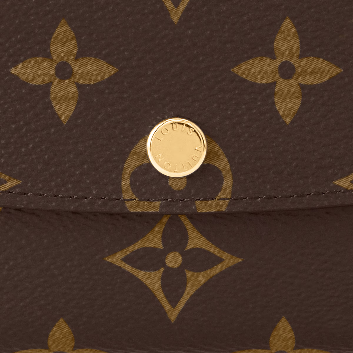 Louis Vuitton Monogram Emilie Wallet - Brown
