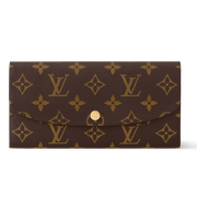 Louis Vuitton Monogram Emilie Wallet - Brown