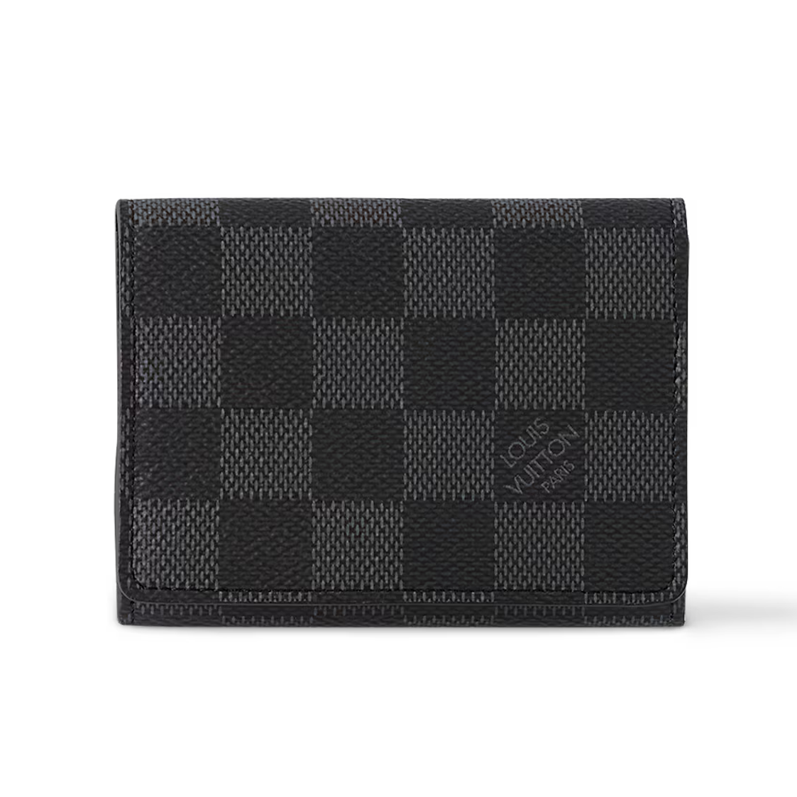 Louis Vuitton Enveloppe Carte de Visite Damier Graphite Wallet - Gray