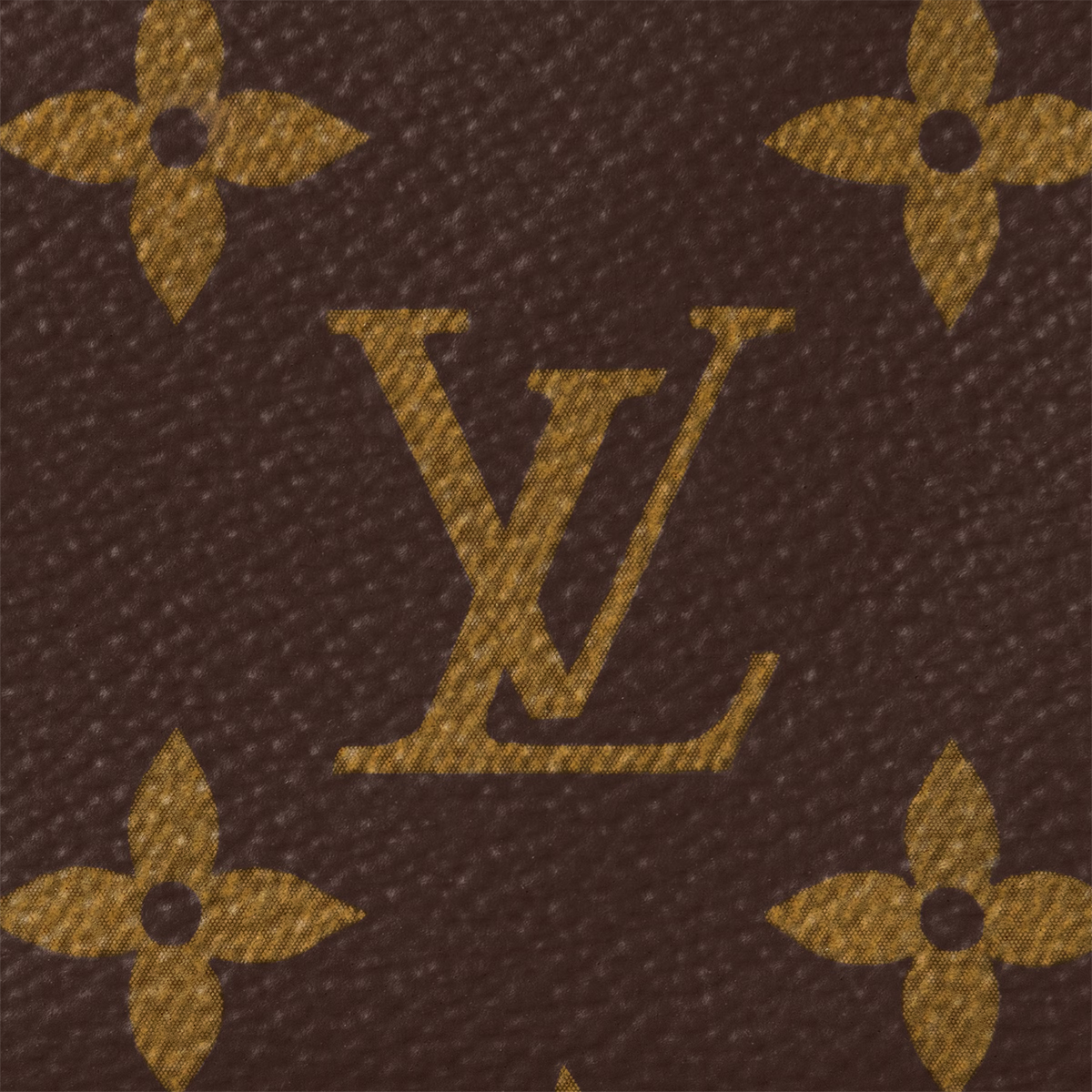 Louis Vuitton Monogram Key Pouch - Brown