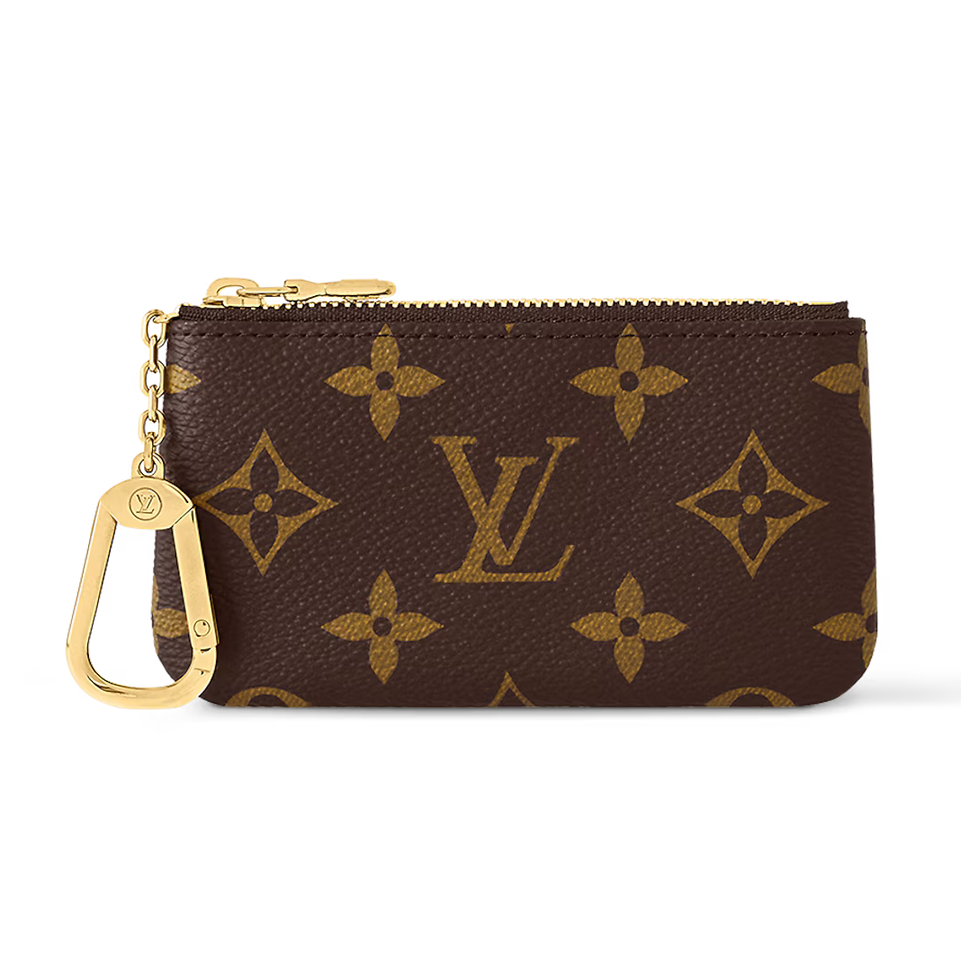 Louis Vuitton Monogram Key Pouch - Brown