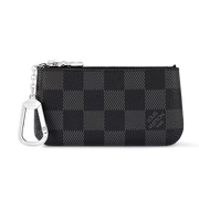 Louis Vuitton Damier Graphite Key Pouch - Black