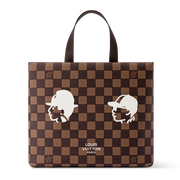 Louis Vuitton Damier Ebene Mini Shopper Tote – Brown