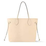 Louis Vuitton Neverfull MM Tote Bag - Cream