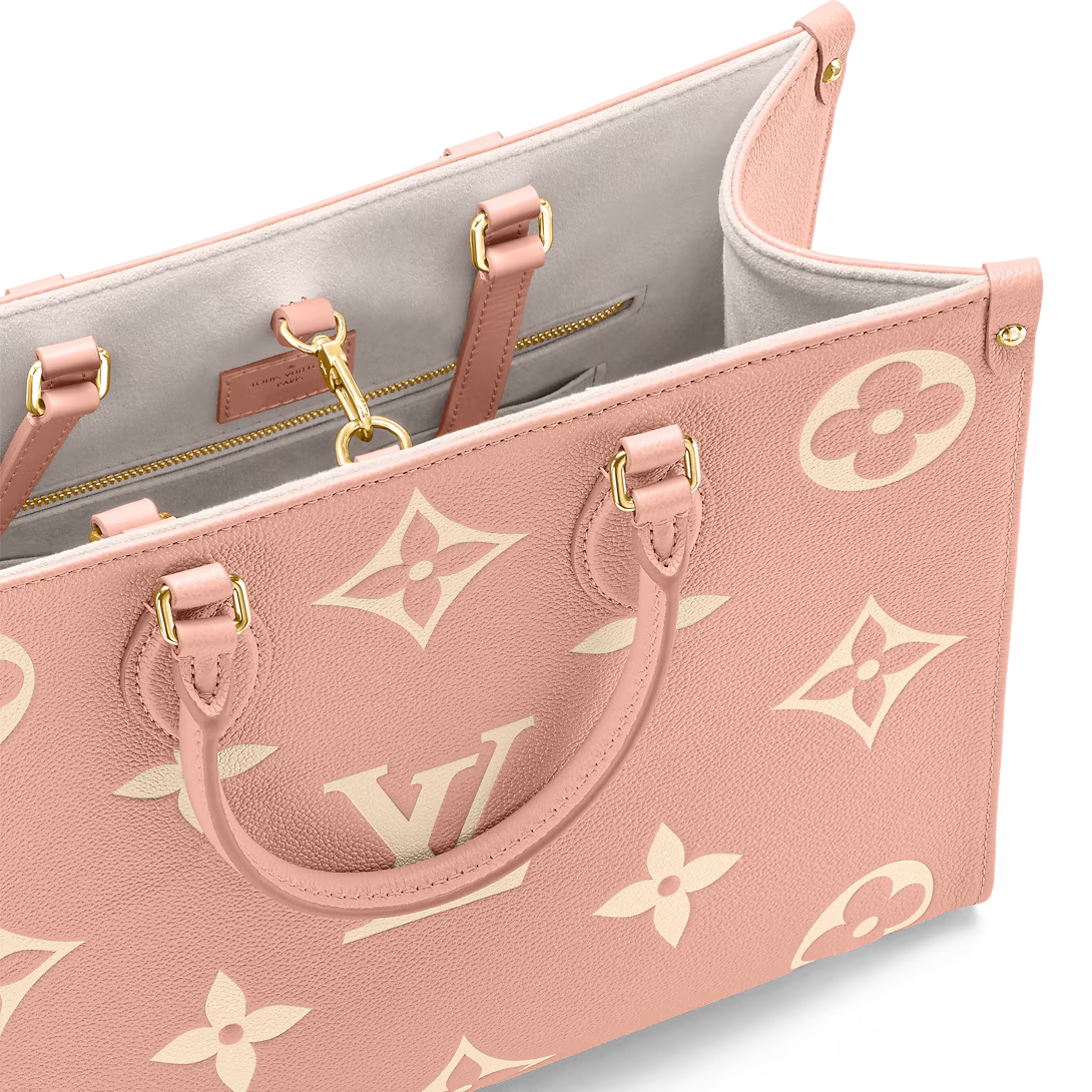 Louis Vuitton OnTheGo GM Tote Bag - Rose Trianon / Creme