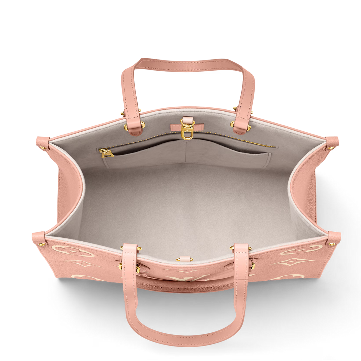 Louis Vuitton OnTheGo GM Tote Bag - Rose Trianon / Creme