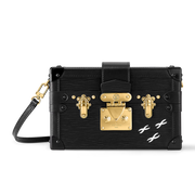 Louis Vuitton Petite Malle Handbag - Black
