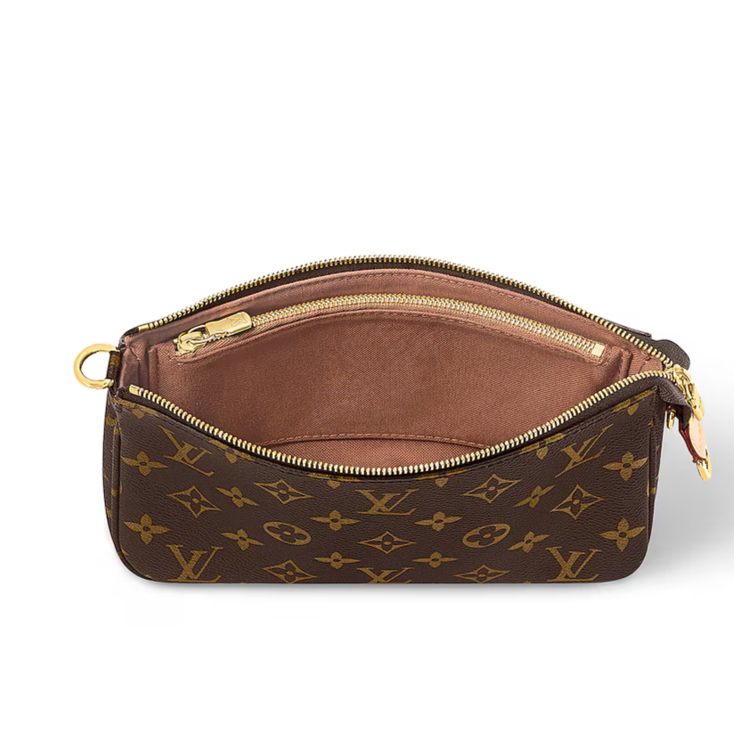Louis Vuitton Monogram Canvas Pochette Accessoires - Dark Brown