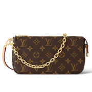 Louis Vuitton Monogram Canvas Pochette Accessoires - Dark Brown
