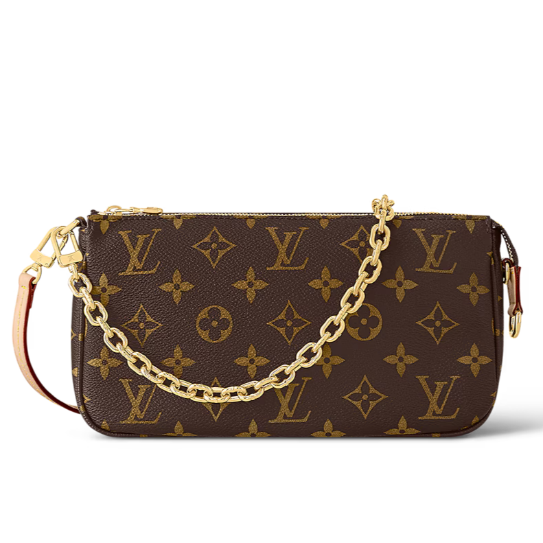 Louis Vuitton Monogram Canvas Pochette Accessoires - Dark Brown