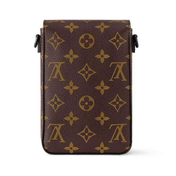 Louis Vuitton S-Lock Vertical Wearable Wallet - Monogram Macassar