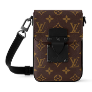 Louis Vuitton S-Lock Vertical Wearable Wallet - Monogram Macassar