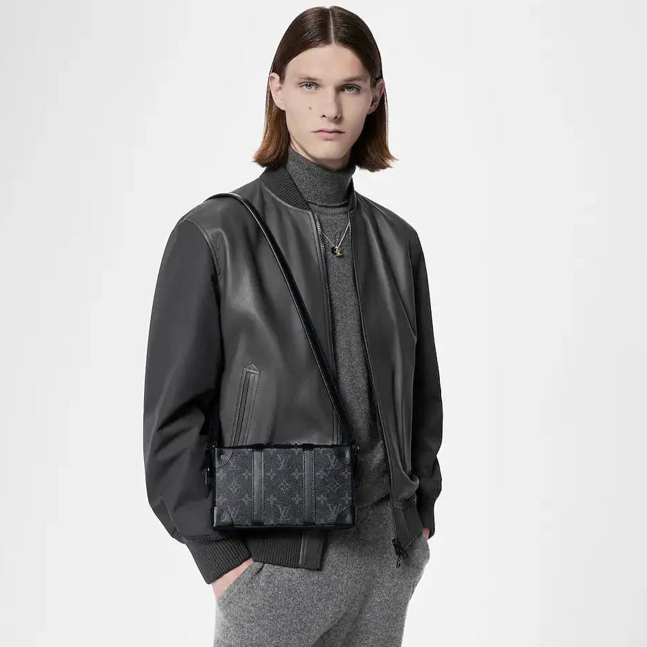 Louis Vuitton Mini Soft Trunk Wallet Monogram Eclipse - Black