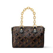 Louis Vuitton Monogram Sequins Speedy Bandoulière 20 Handbag – Brown