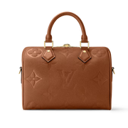 Louis Vuitton Empreinte Monogram Speedy Bandoulière 25 Handbag - Cognac